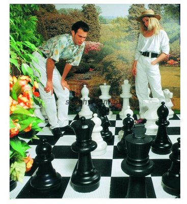 Szachy ogrodowe standard - duże figury szachowe - król 64 cm  (2200,00 zł)