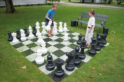 Szachy ogrodowe standard - duże figury szachowe - król 64 cm  (2200,00 zł)