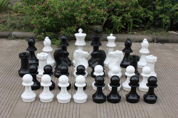 Szachy ogrodowe GC-16 - małe figury szachowe - król 41 cm (829 zł)