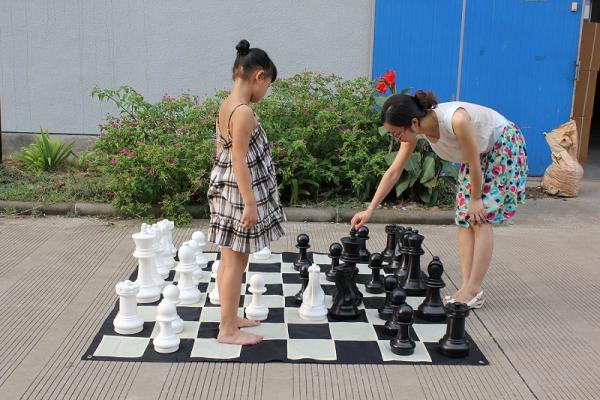Szachy ogrodowe GC-16 - małe figury szachowe - król 41 cm (950 zł)